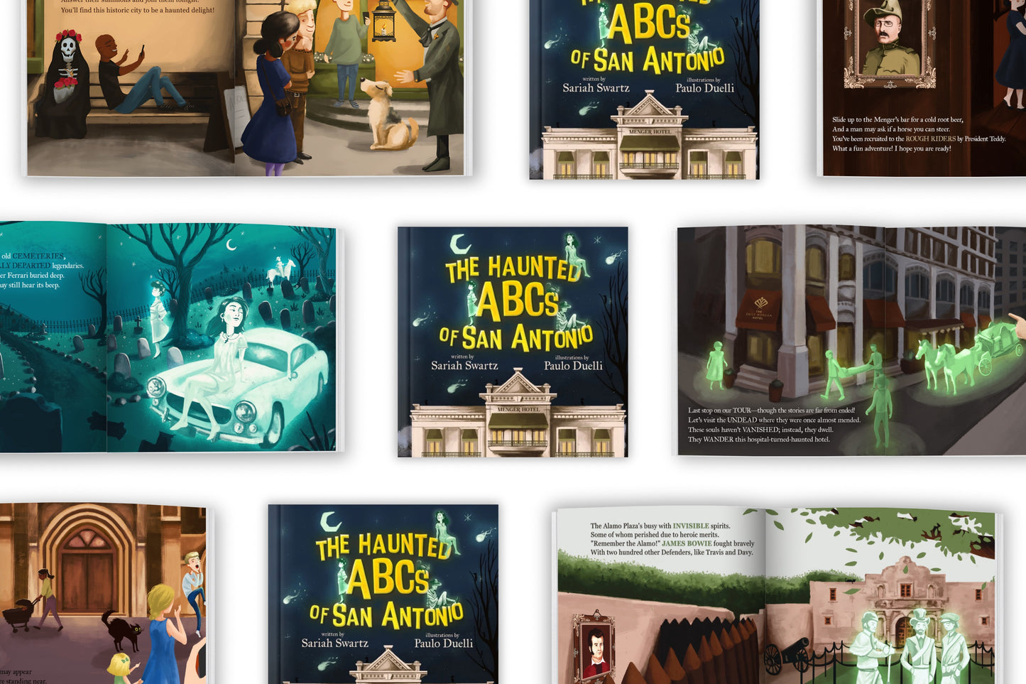 Haunted ABC's of San Antonio Book: Author Signed