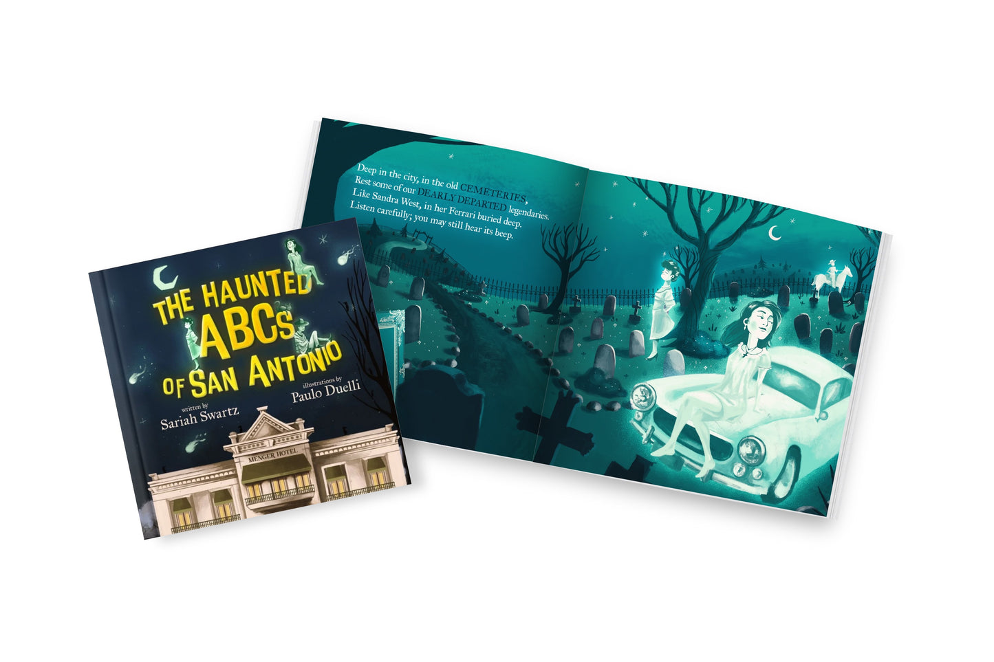 Haunted ABC's of San Antonio Book: Author Signed