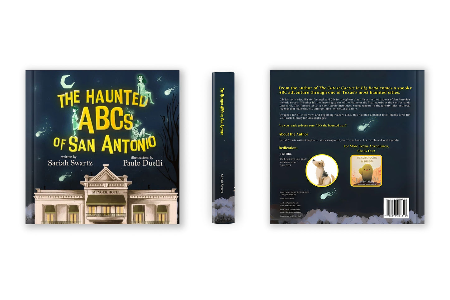 Haunted ABC's of San Antonio Book: Author Signed