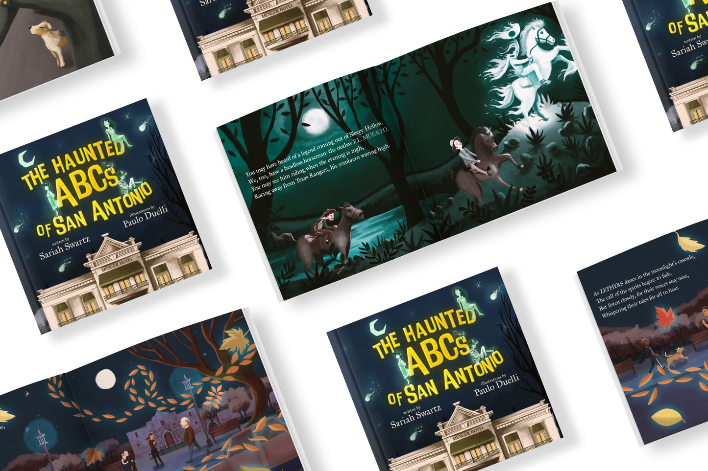 Haunted ABC's of San Antonio Book: Author Signed