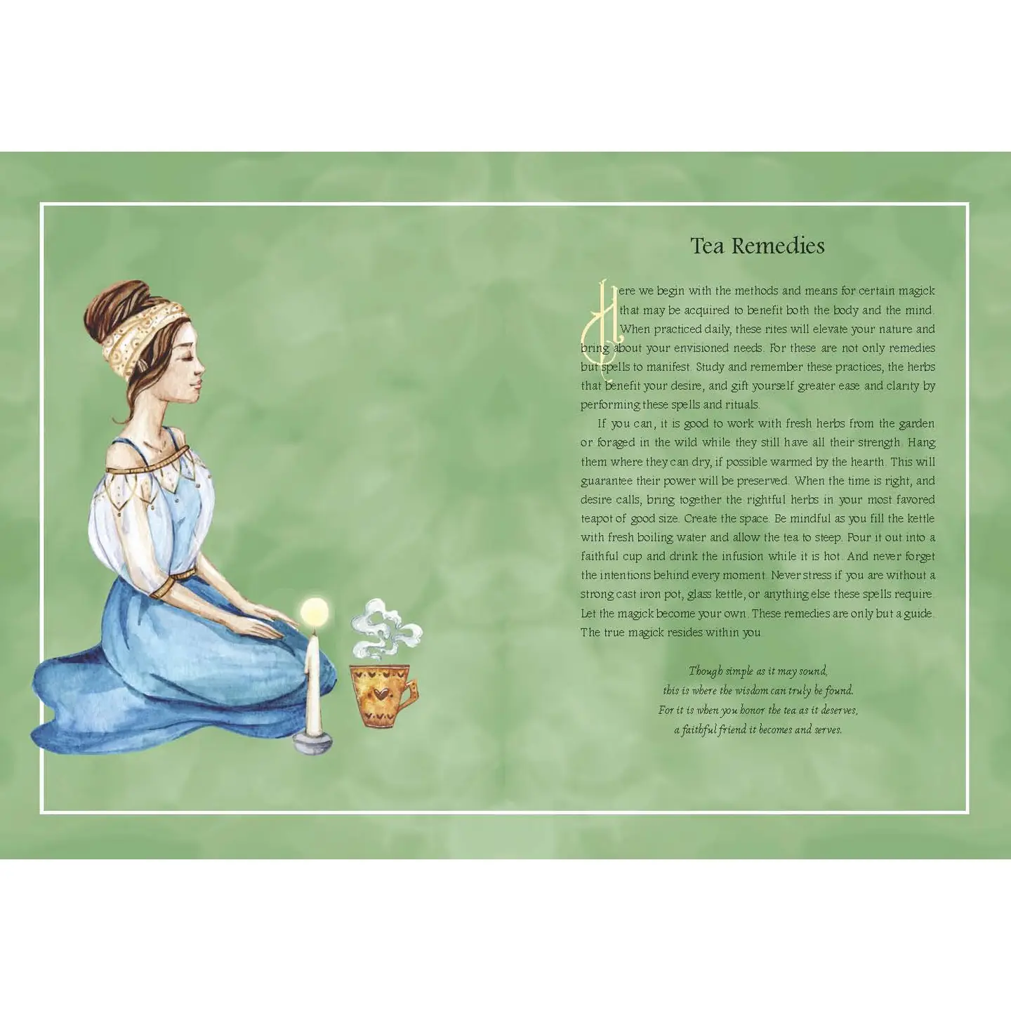A Tea Witch's Grimoire: Magickal Recipes For Your Tea Time