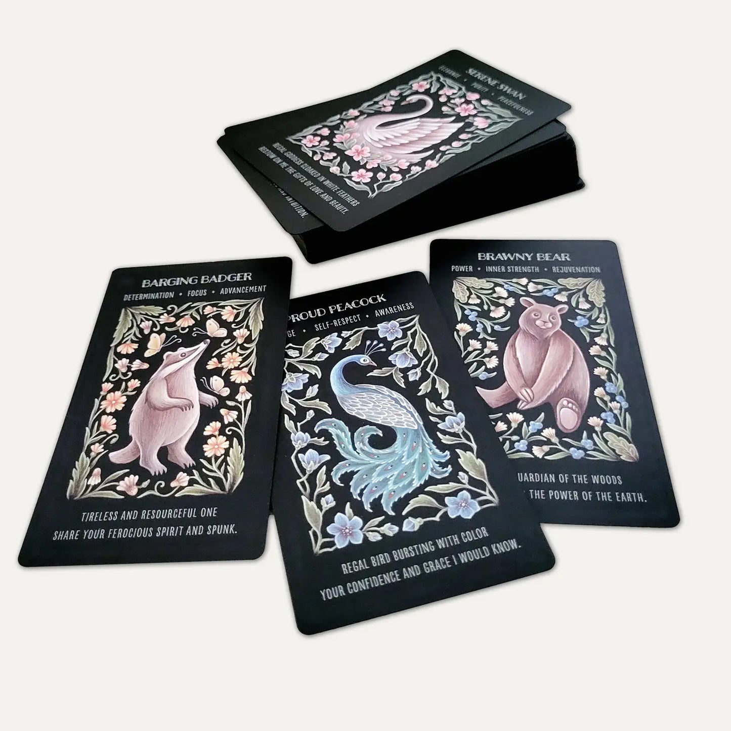 Wild Whiskers Oracle Deck- Spiritual Animal Divination Cards