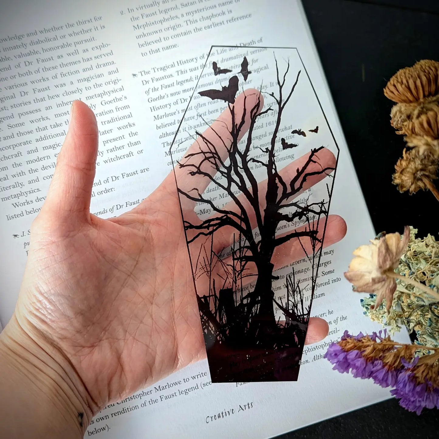 Dead Tree Coffin Bookmark