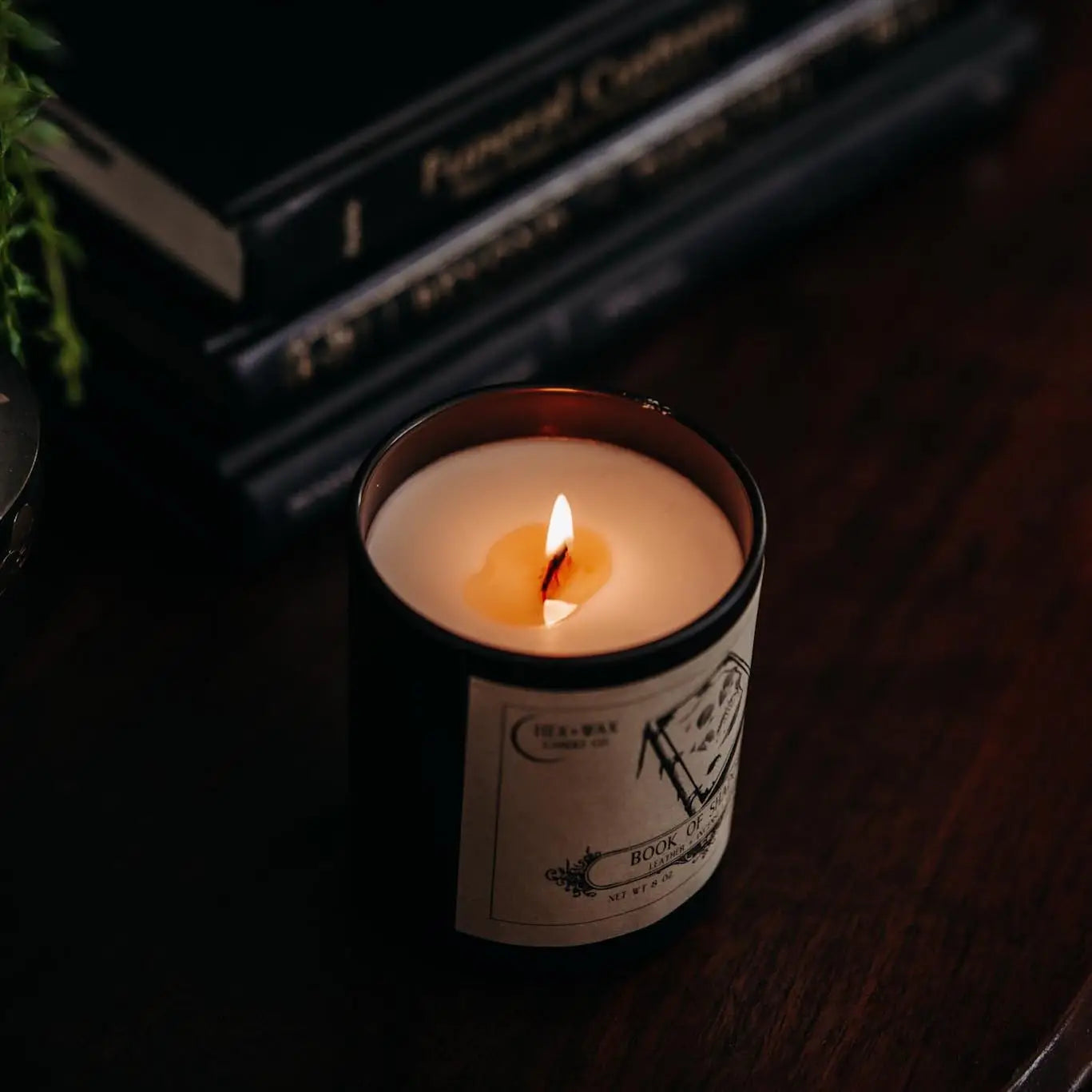 Book of Shadows Candle