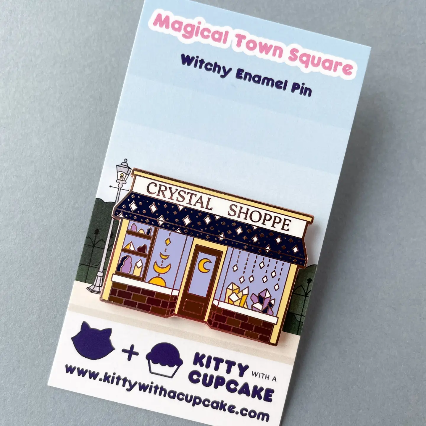 Crystal Shoppe Enamel Pin