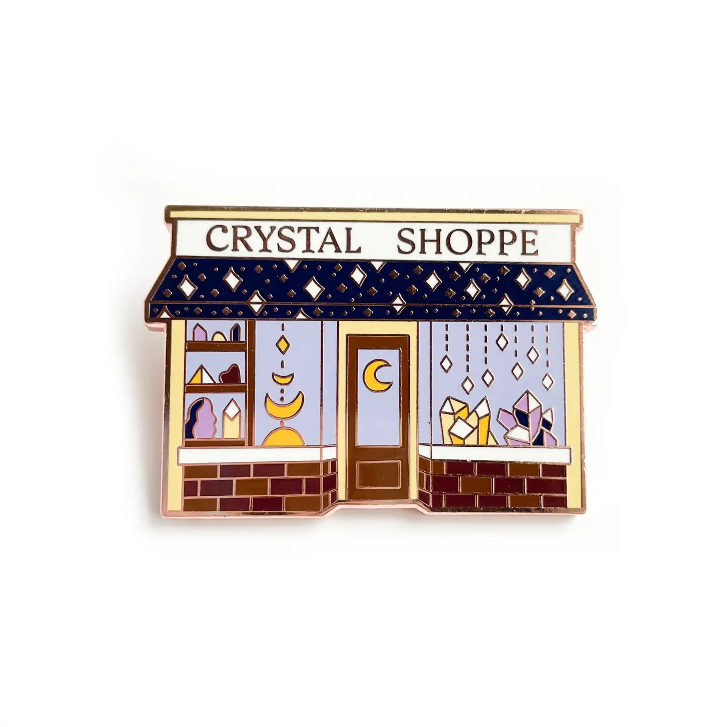 Crystal Shoppe Enamel Pin