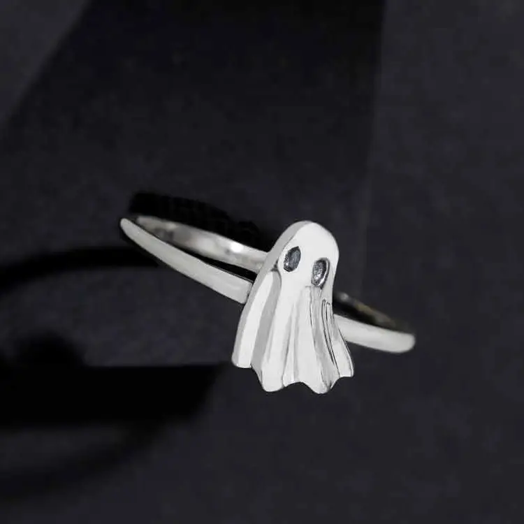 3D Ghost Ring- Sterling Silver