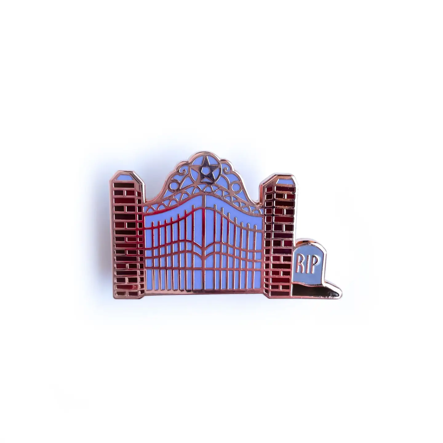 Graveyard Enamel Pin